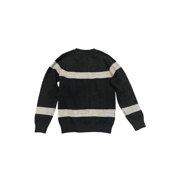 Nancy Yang Women’s Knit Sweater Style H2077 Black Size M NWT - Picture 2 of 4